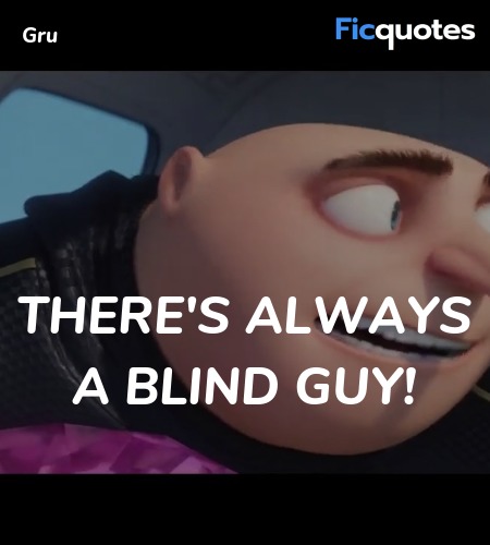  There's always a blind guy! image