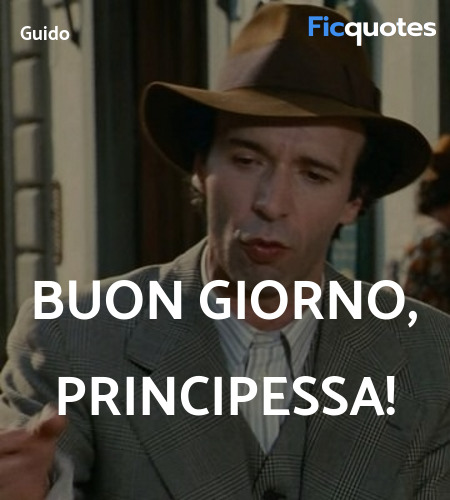 Buon giorno, Principessa quote image