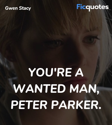  You're a wanted man, Peter Parker. image