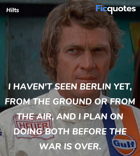 I haven't seen Berlin yet, from the ground or from... quote image