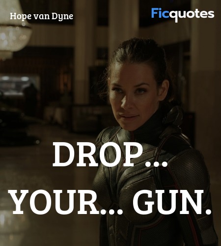 Drop... your... gun. image