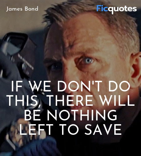 James Bond in No Time to Die