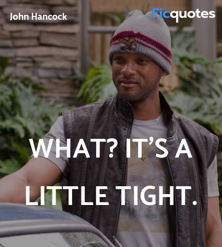 What? It's a little tight quote image