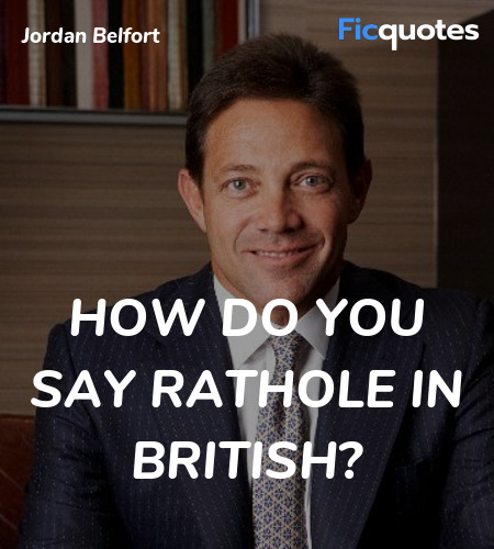 How do you say rathole in British quote image
