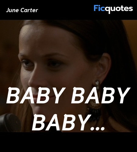 Baby baby baby quote image