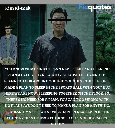  You know what kind of plan never fails? No plan. ... quote image