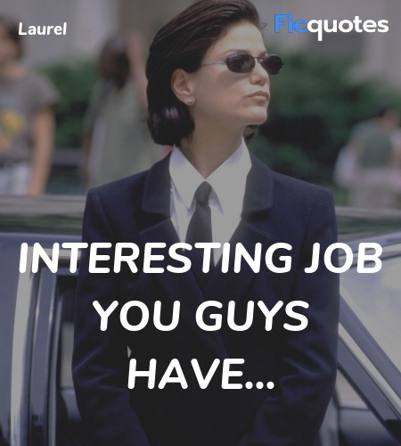 Interesting job you guys have quote image