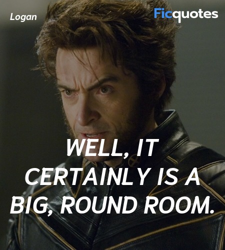 Well, it certainly is a big, round room quote image
