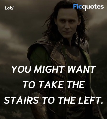 You might want to take the stairs to the left... quote image