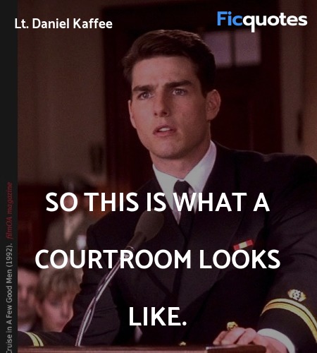 So this is what a courtroom looks like. image