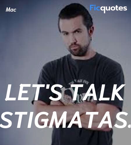 Let's talk stigmatas quote image