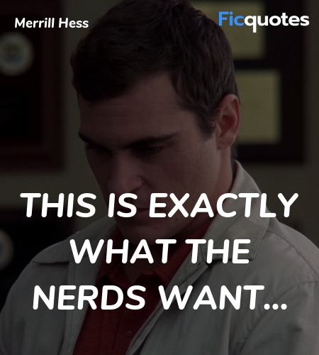 This is exactly what the nerds want quote image