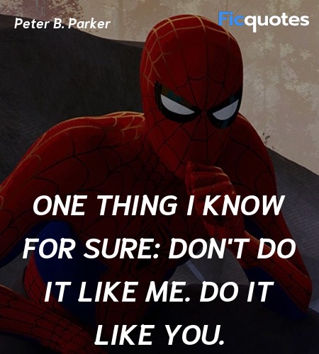One thing I know for sure: don't do it like me. Do... quote image
