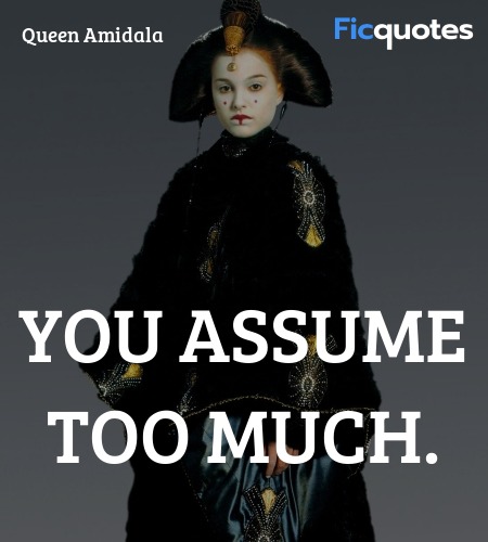 You assume too much quote image