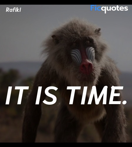  It is time quote image