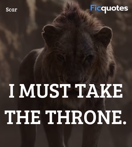 I must take the throne quote image