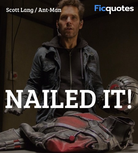  Nailed it quote image