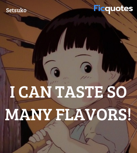 I can taste so many flavors! image