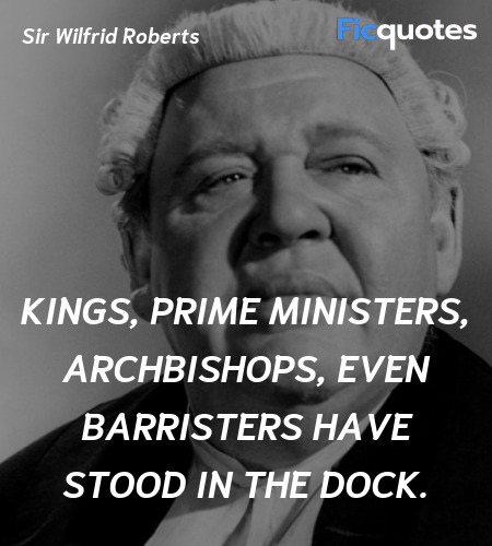 Kings, prime ministers, archbishops, even barristers have stood in the dock. image
