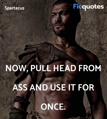 Now, pull head from ass and use it for once... quote image