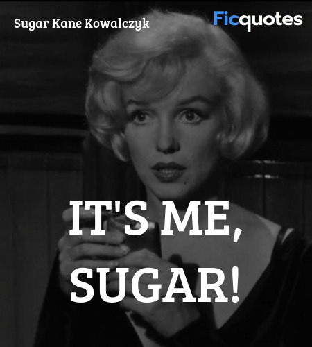 It's me, Sugar! image