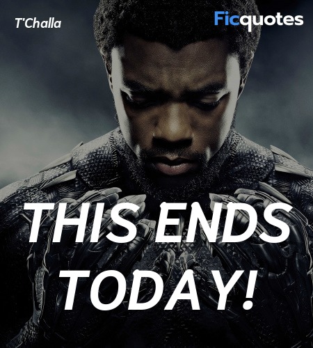 This ends today! image