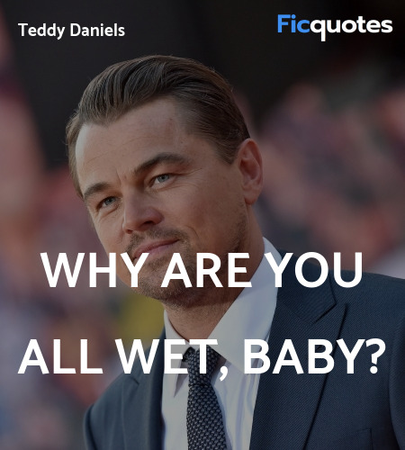 Why are you all wet, baby? image