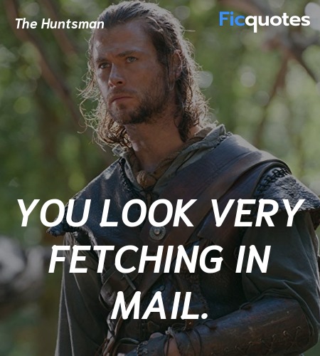 You look very fetching in mail quote image