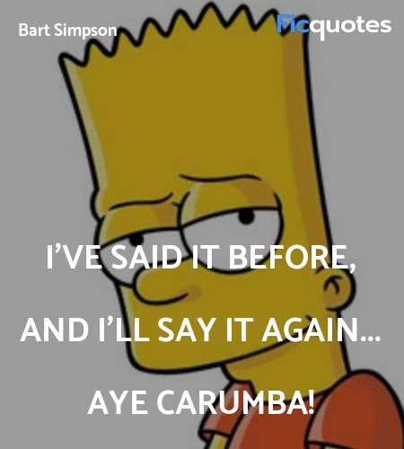 I've said it before, and I'll say it again... aye carumba! image