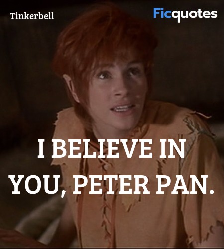  I believe in you, Peter Pan. image