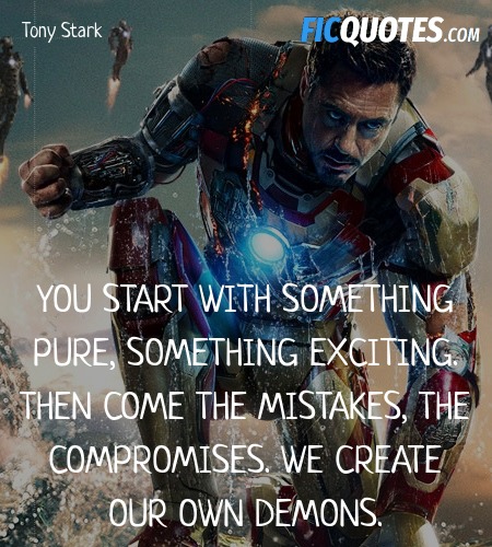 Tony Stark Quotes - Iron Man 3