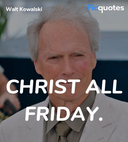 Christ all Friday quote image